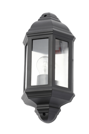 Forum Lighting Coast Athena Wall Lantern Black - CZ-31748-BLK - Black