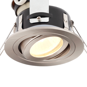 Forum Lighting Spa Cali IP65 Tiltable Down/Lt Satin Chrome - SPA-30842-SCHR - Satin Chrome
