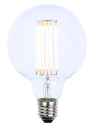Forum Lighting Inlight LED vint lge globe  6W E27 Clr - INL-G95-LED-ES-CLR - Clear