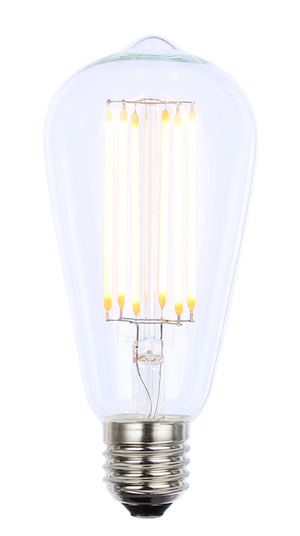 Forum Lighting Inlight LED vintage lamp 6W E27 Clear - INL-ST64-LED-ES-CLR - Clear