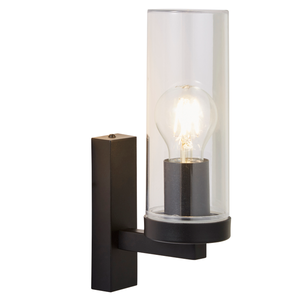 Forum Lighting Zinc Carnac Up or Down E27 Wall Light Black - ZN-38630-BLK - Black