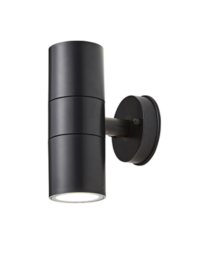 Forum Lighting Coast Neso IP65 LED Twin GU10 Up Down Blk - CZ-25144-BLK-65 - Black