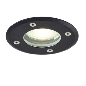 Forum Lighting Zinc Pan Drive Over GU10 IP44 Black - ZN-20965-BLK - Black