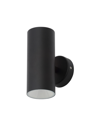 Forum Lighting Zink Melo IP65 2 x 5W LED Wall Light Blk - ZN-33460-BLK-65 - Black