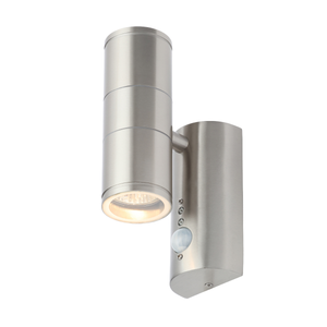 Forum Lighting Zinc Islay 2L GU10 WL W PIR 316 SSL - CZ-29319-SST - SST