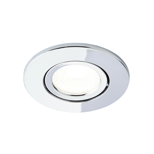 Forum Lighting Spa Chr Adj Firerated LED Downlight 5W 4000K IP65 - SPA-38571-CHR - Chrome