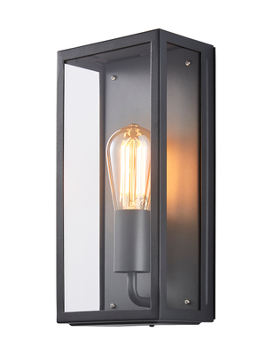 Forum Lighting Zinc Minerva Metal Box Lantern Anthracite - ZN-20944-ANTH - Antharacite