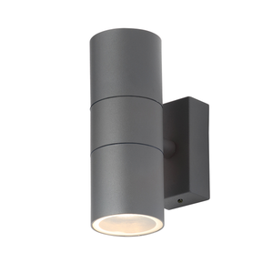 Forum Lighting Zink Leto IP65 2lt GU10 Wall light Anth - ZN-20941-ANTH-65 - Anthracite