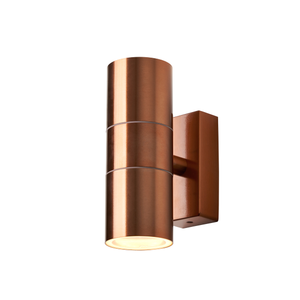 Forum Lighting Zink Leto IP65 2lt GU10 Wall light Copper - ZN-20941-COP-65 - Copper