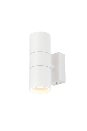 Forum Lighting Zink Leto IP65 2lt GU10 Wall light White - ZN-20941-WHT-65 - White