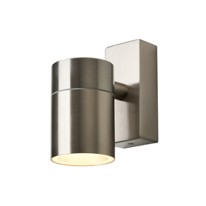 Forum Lighting Zink Leto IP65 Fixed Up or Down GU10 Wall Light SST - ZN-37940-SST-65 - Stainless Steel