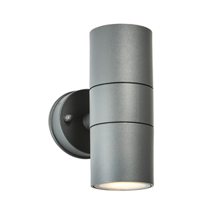 Forum Lighting Coast Arbo 2lt GU10 Carbon Fibre Up & Down WL IP44 Anthracite - CZ-37502-ANTH - Anthracite
