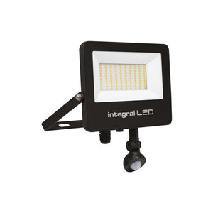 Integral LED Super Slim 2 Floodlight Ip67 7000Lm 70W Tuya 3000/4000/6500K Pir 120° Dimmable 100Lm/W Black Integral  - ILFLC254
