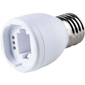 Schiefer Lamp adaptor socket E27 to socket G24 K Non-Dimmable - 609900069