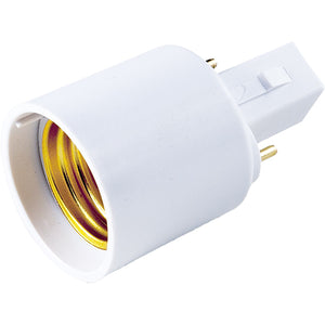 Schiefer Lamp adaptor socket G23 to socket E27 K Non-Dimmable - 609900042