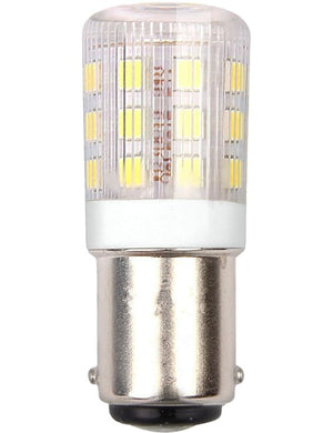 SPL LED Ba15d Tube T18x45mm 230V 250Lm 3W 3000K 830 360° AC Clear Non-Dimmable 3000K Non-Dimmable - L151822330