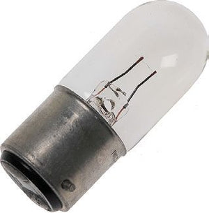 Schiefer Ba22d T22x60mm 1V 400-650mA 1000h Clear Current indicator lamp 2500K Dimmable - 418835500