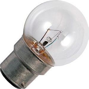 Schiefer Ba22d Boat Lamp G41x61mm 24V 15W C-2V 2000hrs Clear 2500K Dimmable - 228839600