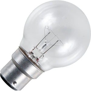 Schiefer Ba22d/25x26 G50x78mm 150V 30W 5-C9 1000h Clear 2500K Non-Dimmable - 652215030