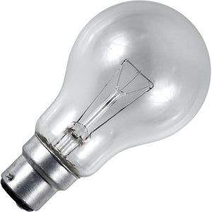 Schiefer Ba22d GLS 60x105mm 42V 60W 3-C9 1500h Clear 2500K Dimmable - 226050800