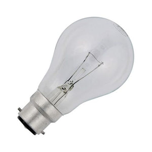 Schiefer Ba22d GLS 60x105mm 48V 40W CC-6 1500h Clear 2500K Dimmable - 226054600