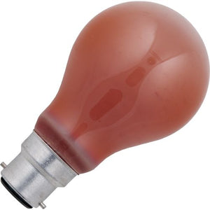 Schiefer Ba22d GLS A60x105mm 230V 60W 5-C9 1000h Red K Dimmable - 419951443