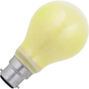 Schiefer Ba22d GLS A60x105mm 230V 60W 5-C9 1000h Yellow K Dimmable - 419951444
