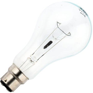 Schiefer Ba22d GLS 68x125mm 130V 150W 7-C9 RC 1500h Clear 2500K Dimmable - 226067700