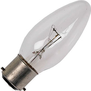 Schiefer Ba22d Candle C35x93mm 235V 40W 3CC-9 RC 2000h Clear 2500K Dimmable - 220084000
