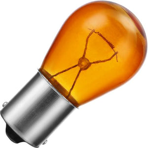 Schiefer Bau15s 25x45mm 24V 21W Amber K Non-Dimmable - 501349605