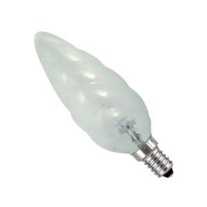 240v 46w E14 50mm Halogen Twisted Frosted - Girard Sudron - 791397