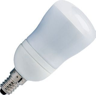 SPL E14 CFL Reflector 64x112mm 230V 365Lm 9W 2700K 10000h 2700K Non-Dimmable - 441409112