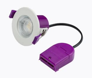 Knightsbridge CFR5CW 230V IP65 5W Fire-rated LED Dimmable Downlight 3000/4000/5500K