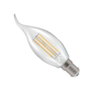 240V 5W Ba15d LED 827 C35 CV Dimmable - Crompton - 12141
