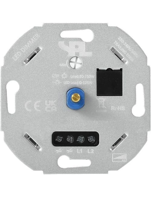 SPL Dimmer Switch Leading/Trailing edge LED 0-125W Dual pulse switch K Non-Dimmable - 960175121