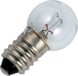Schiefer E10 G15x29mm 24V 500mA 12W C-2R 1000h Clear Gas Filled 2500K Non-Dimmable - 102905200