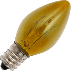 Schiefer E12 Candle C22x54mm 240V 10W CC-5A 1500h Clear Yellow K Dimmable - 122376104