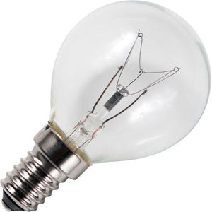 Schiefer E14 G45x75mm 42-48V 15W C-3A 1500h Clear 2500K Dimmable - 147250527