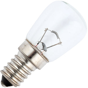 Schiefer E14 P26x57mm 24V 15W CC-6 1500h Clear 2500K Dimmable - 145639600