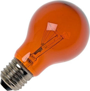 Schiefer E27 Fireglow GLS A60x105mm 230V 60W CC-5A RC 1500h Amber K Dimmable - 276084144