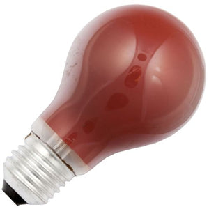 Schiefer E27 GLS A60x105mm 230V 60W 5-C9 1000h Red K Dimmable - 419951430