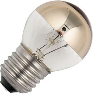 Schiefer E27 Top Mirror G45x72mm 230V 40W C-5A RC 1000h Clear Gold 2500K Dimmable - 419954035