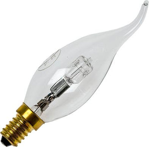 Schiefer Eco Halogen E14 Tip Candle C35x127mm 230-240V 20W 2000h Clear 2800K Dimmable - 640018410-1