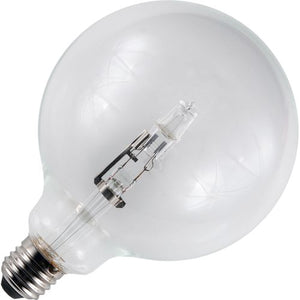 Schiefer Eco Halogen E27 Globe G125x170mm 230-240V 18W 2000h Clear 2800K Dimmable - 640018125