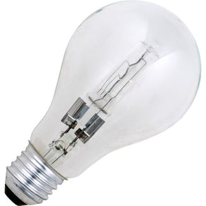 Schiefer Eco Halogen E27 GLS A68x125mm 230V 120W 2000h Clear 2800K Dimmable - 640000600-1