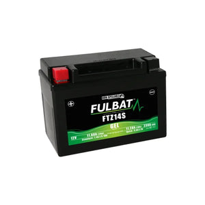FULBAT - FTZ14S-GEL FULBAT MOTORCYCLE BATTERY 12V 11.2AH