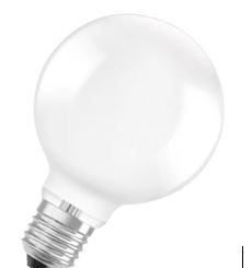 G95L3.8ES-83F-LV Filament Frosted LED Non Dimmable Globe Lamps 240V 3.8W