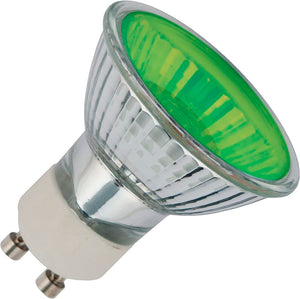 Schiefer Halogen MR16 GU10 50x55mm 230V 50W 2000h Clear Green Cover 25° 2800K Dimmable - 641772703