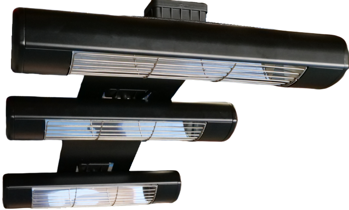 Victory 3 x 1kW Cassettes Infrared Dimmable Horse Solarium Light VLHS30B