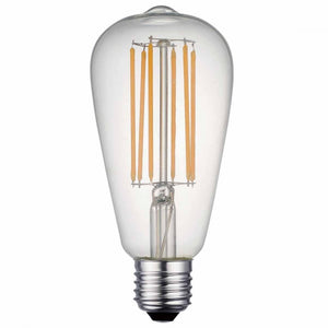 Casell Filament LED ST64 "Edison" 240v 8w E27 810lm 2700°k Dimmable - 0635635589226